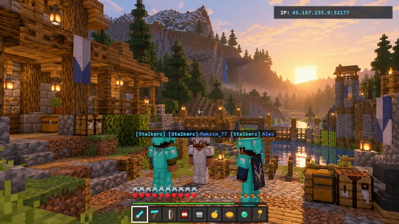 Скриншот сервера Minecraft 45.157.235.9 — 1 из 8
