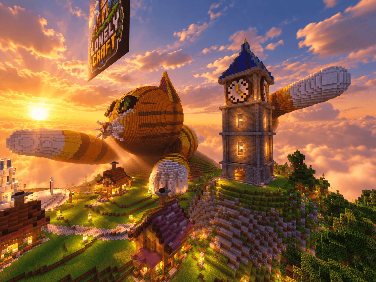 Скриншот сервера Minecraft play.lonelycraft.ru — 1 из 8