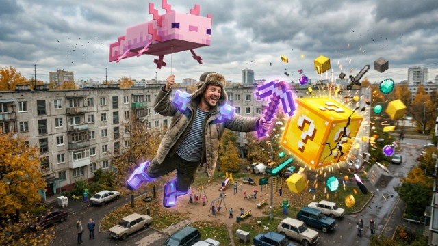 Иллюстрация к новости сервера Minecraft BomjPvP
