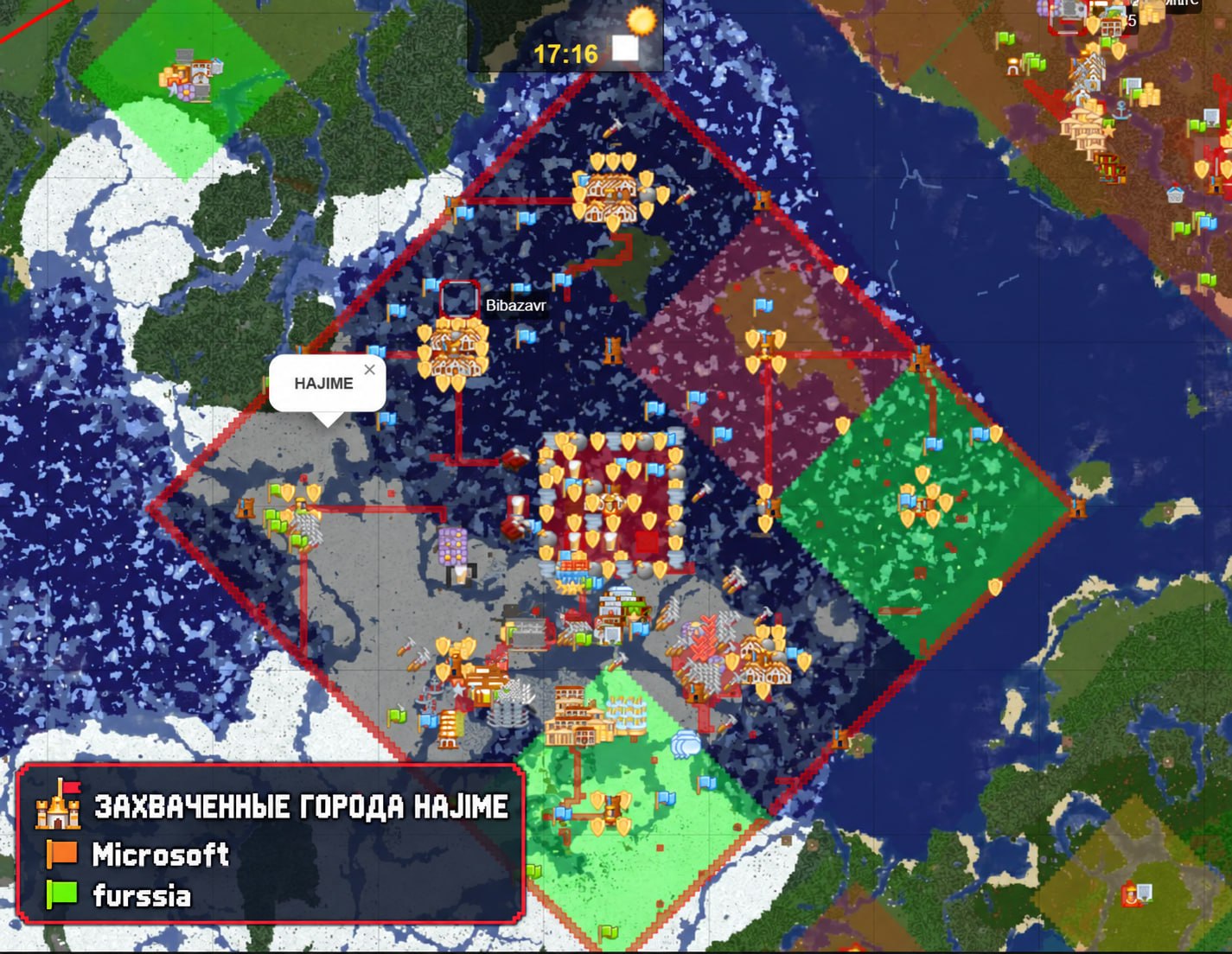 Иллюстрация к новости сервера Minecraft ПолитГрад