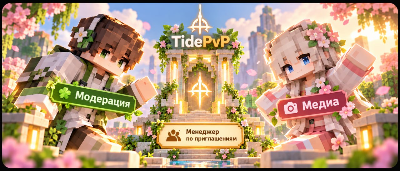 Иллюстрация к новости сервера Minecraft TidePvP