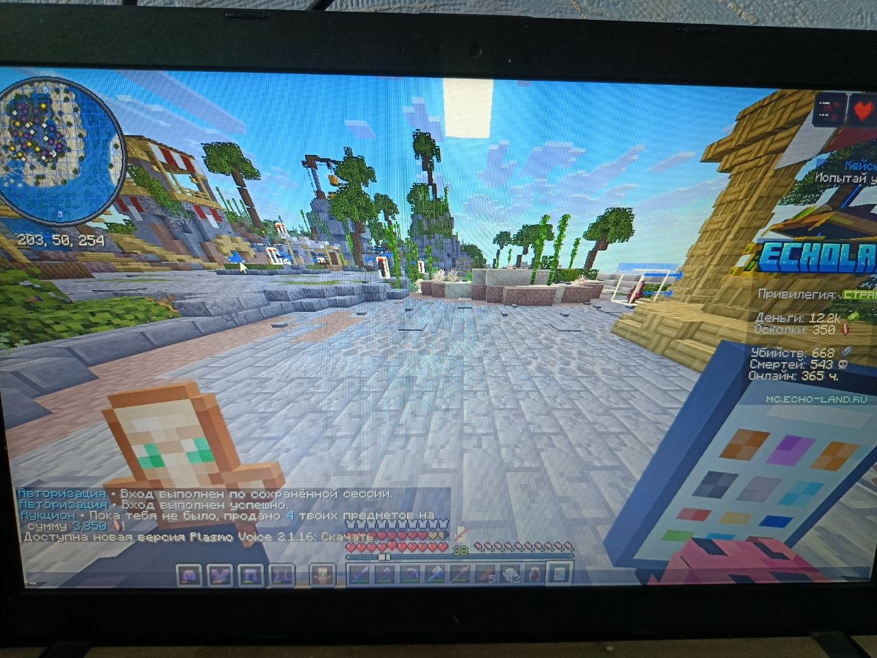 Иллюстрация к новости сервера Minecraft Echo-Land