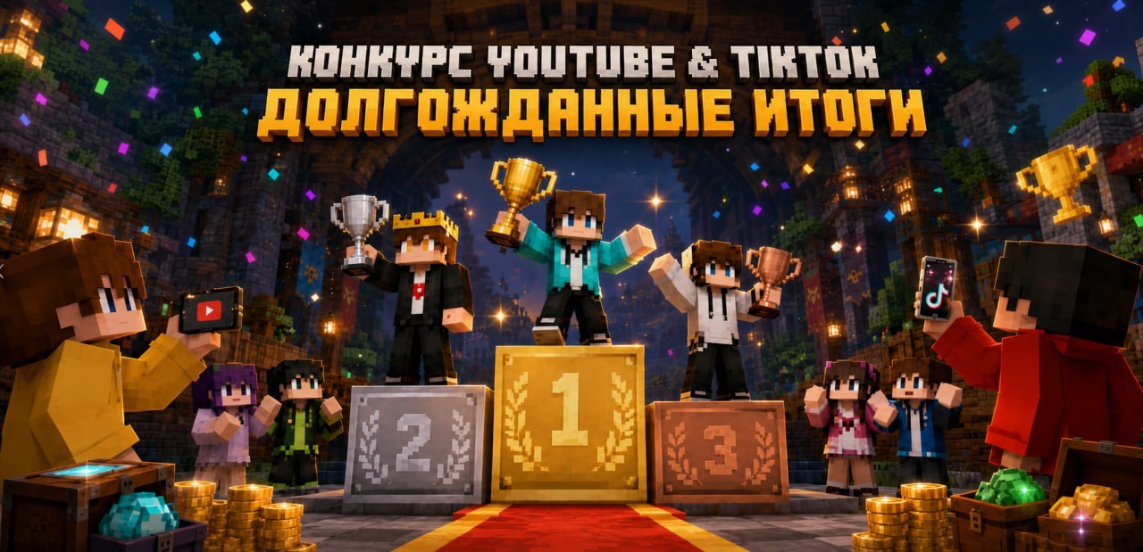 Иллюстрация к новости сервера Minecraft Mineland СкайБлок